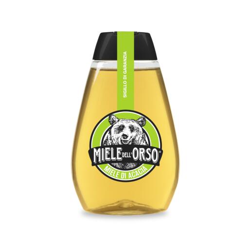 Miele di acacia Squeezer da 500g dell'Orso