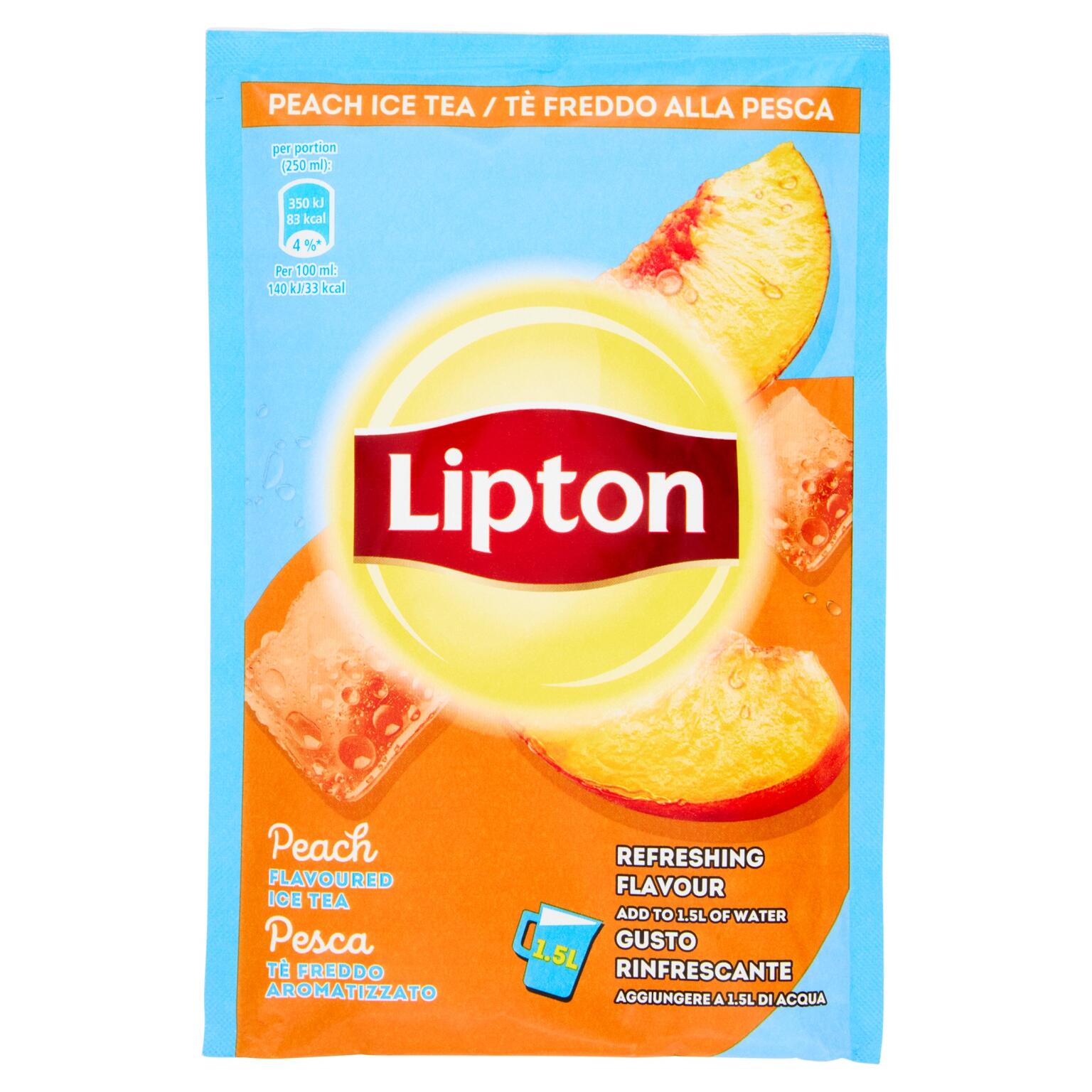 Preparato per the alla pesca busta 125g Lipton