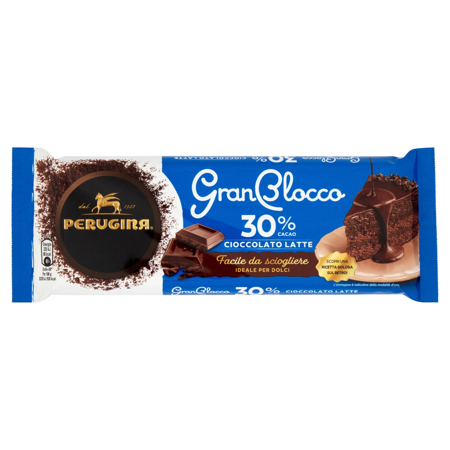 Cioccolato al latte 150g Gran Blocco Perugina