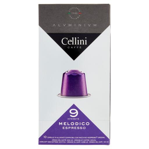 10 Capsule Melodico Alluminio 55g Cellini