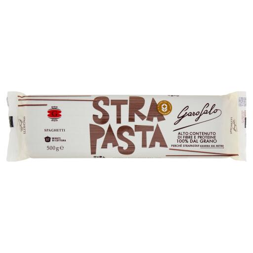 Spaghetti 50% fibre +38%proteine 500g Strapasta