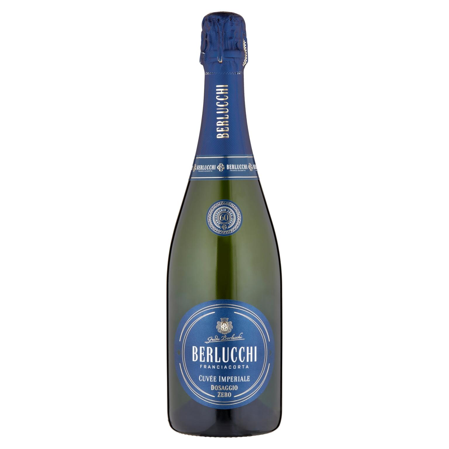 Spumante Cuveè Imperiale Dosaggio zero Franciacorta Docg cl75 Berlucchi