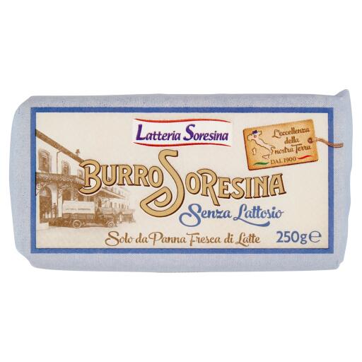 Burro Pani Senza Lattosio 250g Soresina