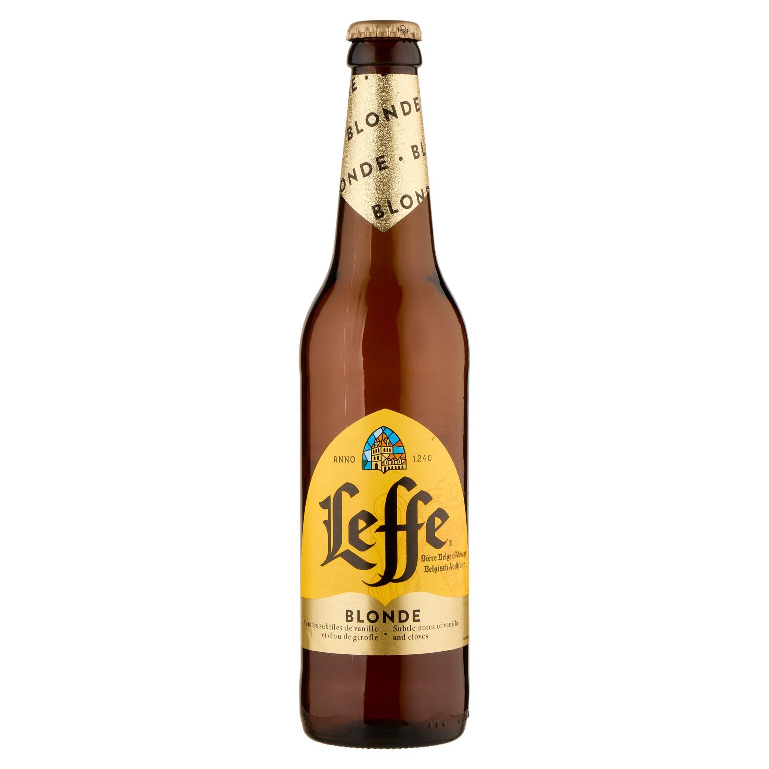 Birra Leffe Blond 6,6% cl50 bottiglia
