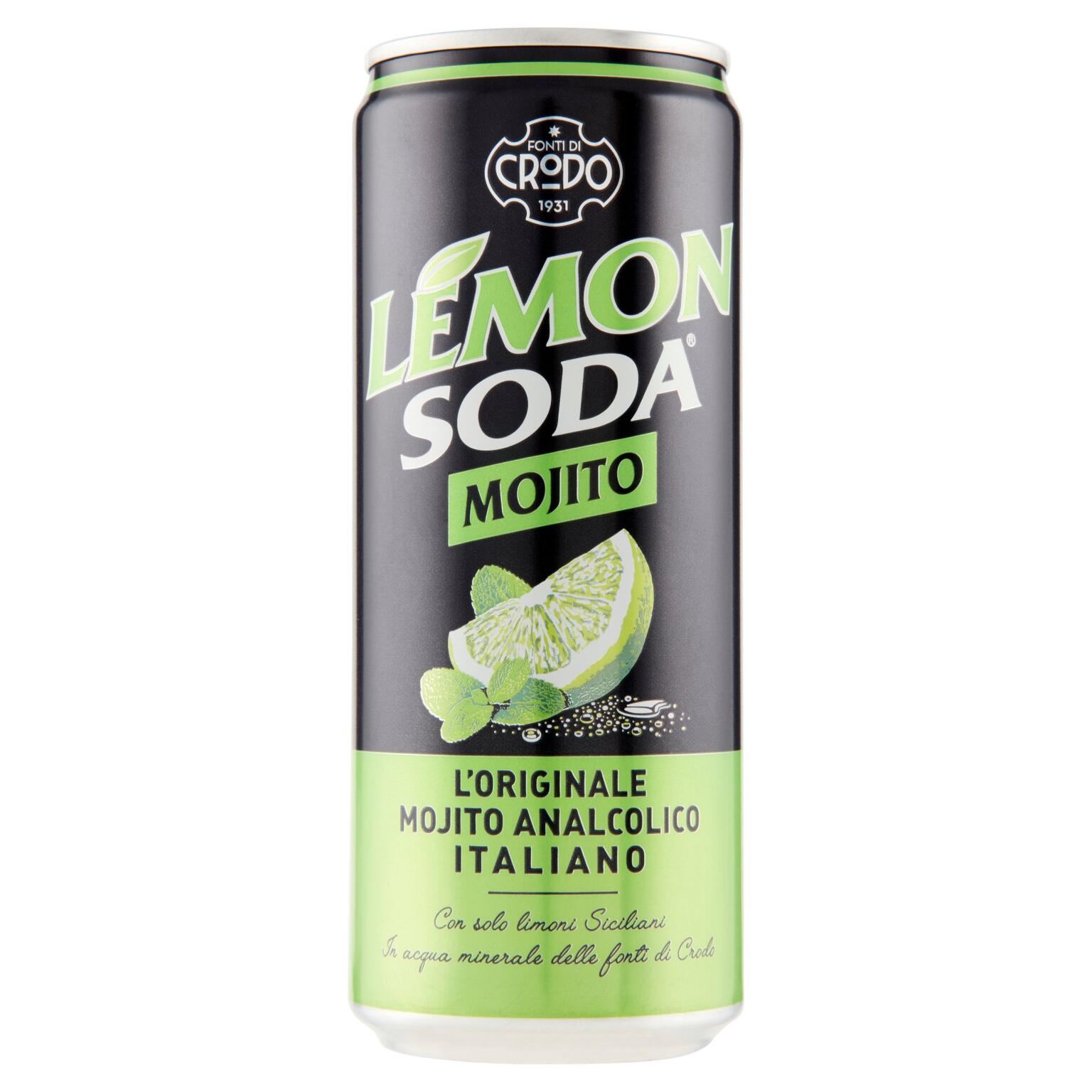Mojito soda analcolico lattina 33cl