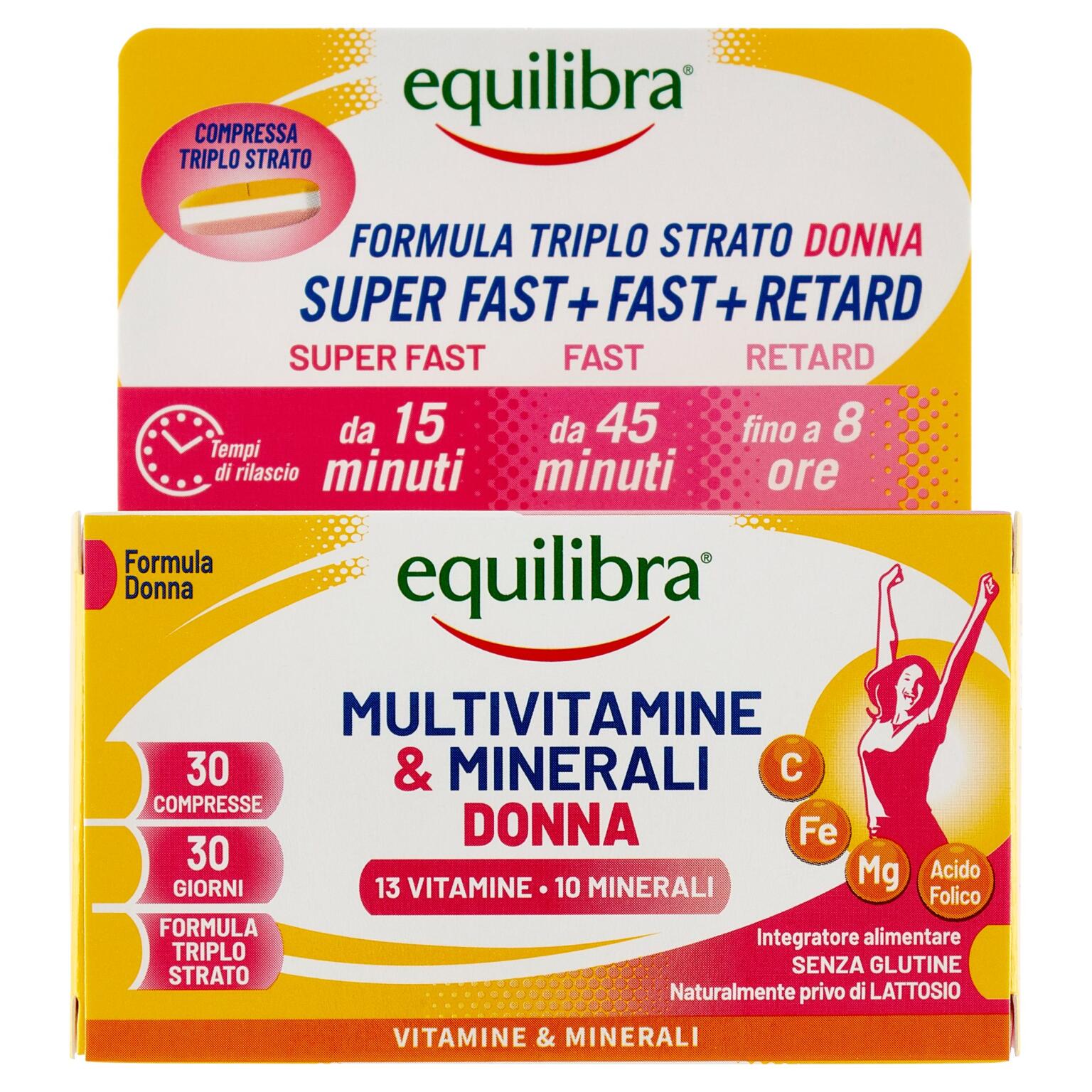 Multivitaminico Donna 30 Capsule Equilibra