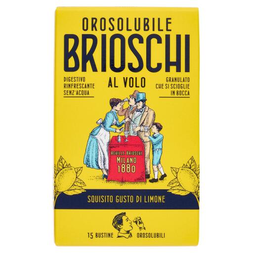 Effervescente Brioschi 15bustine gusto Limone 15g