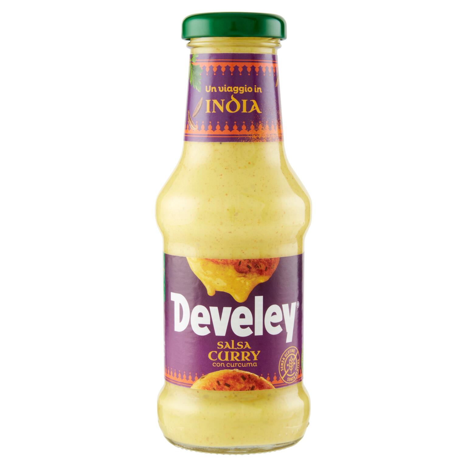 Salsa Curry con curcuma 250ml Develey