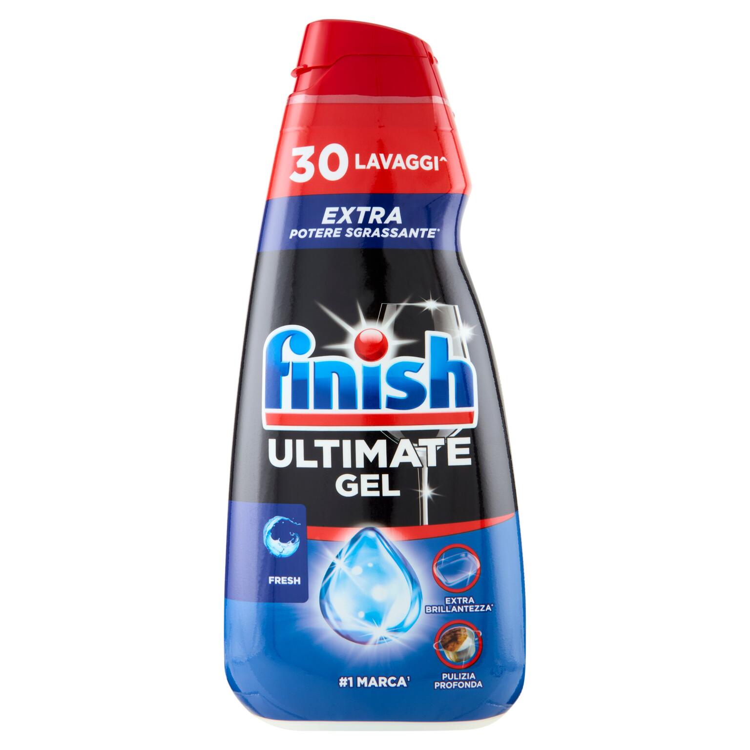 Finish Gel ultimate Fresh 30 Lavaggi 540ml