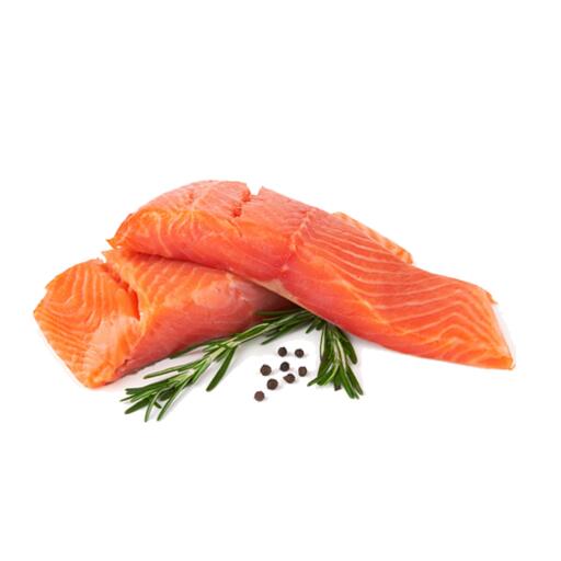 Cuore di filetto di salmone norvegese surgelato   250g