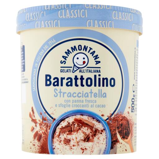 Barattolino stracciatella 500g Sammontana