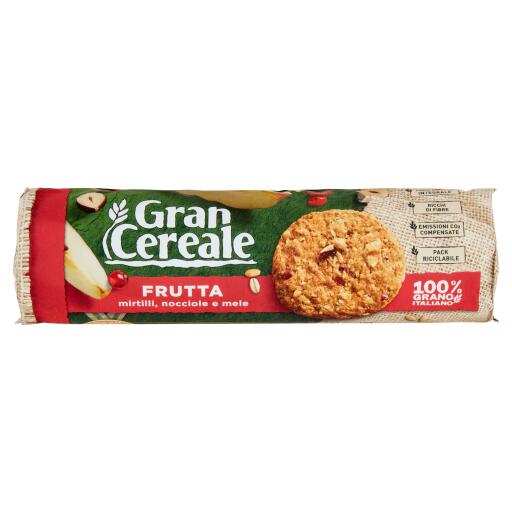 Biscotto frutta ricco di fibra e fosforo 250g Gran Cereale