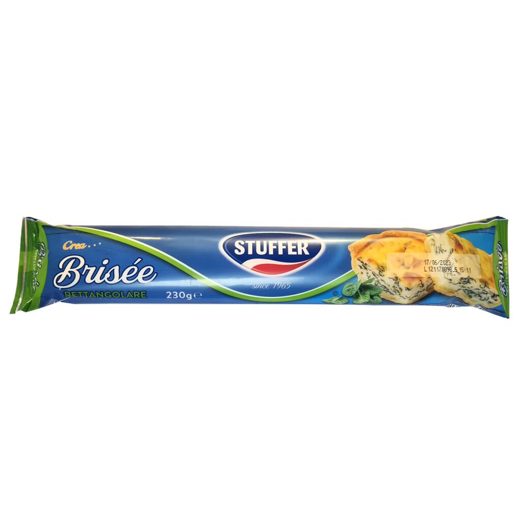 Pasta Brisèe rettangolare 230g Stuffer
