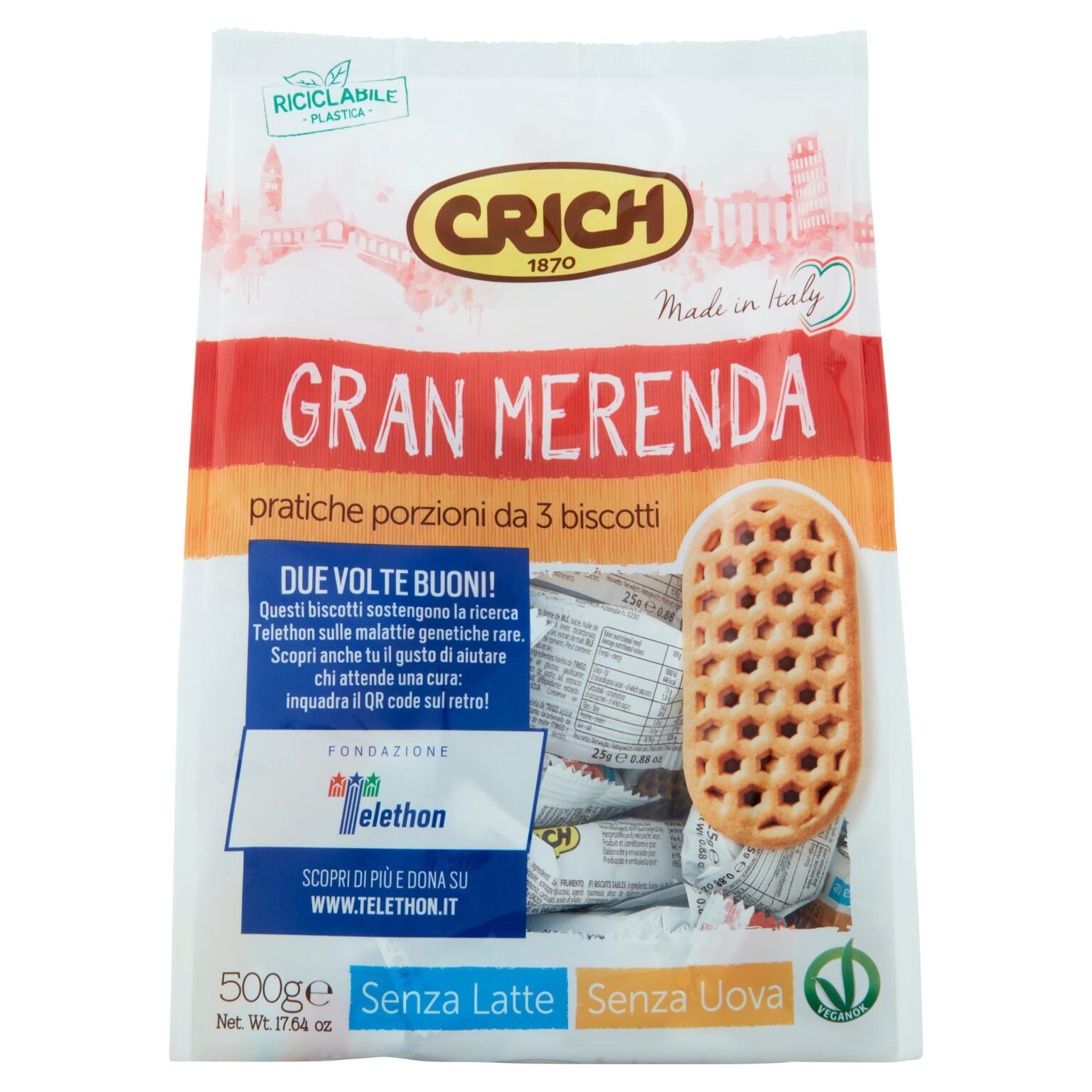 Frollini Gran Merenda 500g Crich