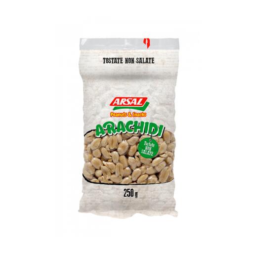 Arachidi Tostate non Salate 250g Arsal