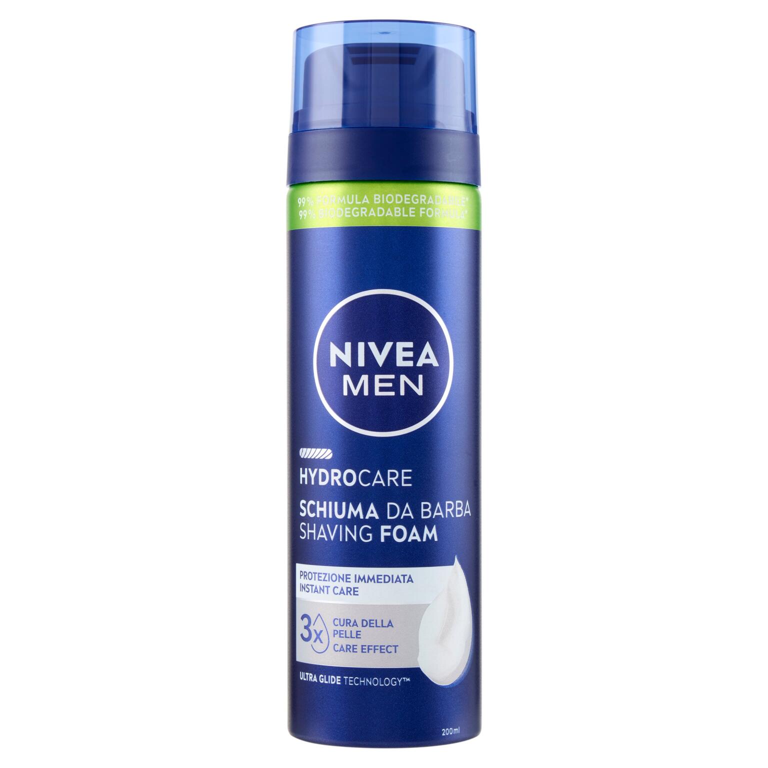Schiuma da barba men hydrocare 200ml Nivea
