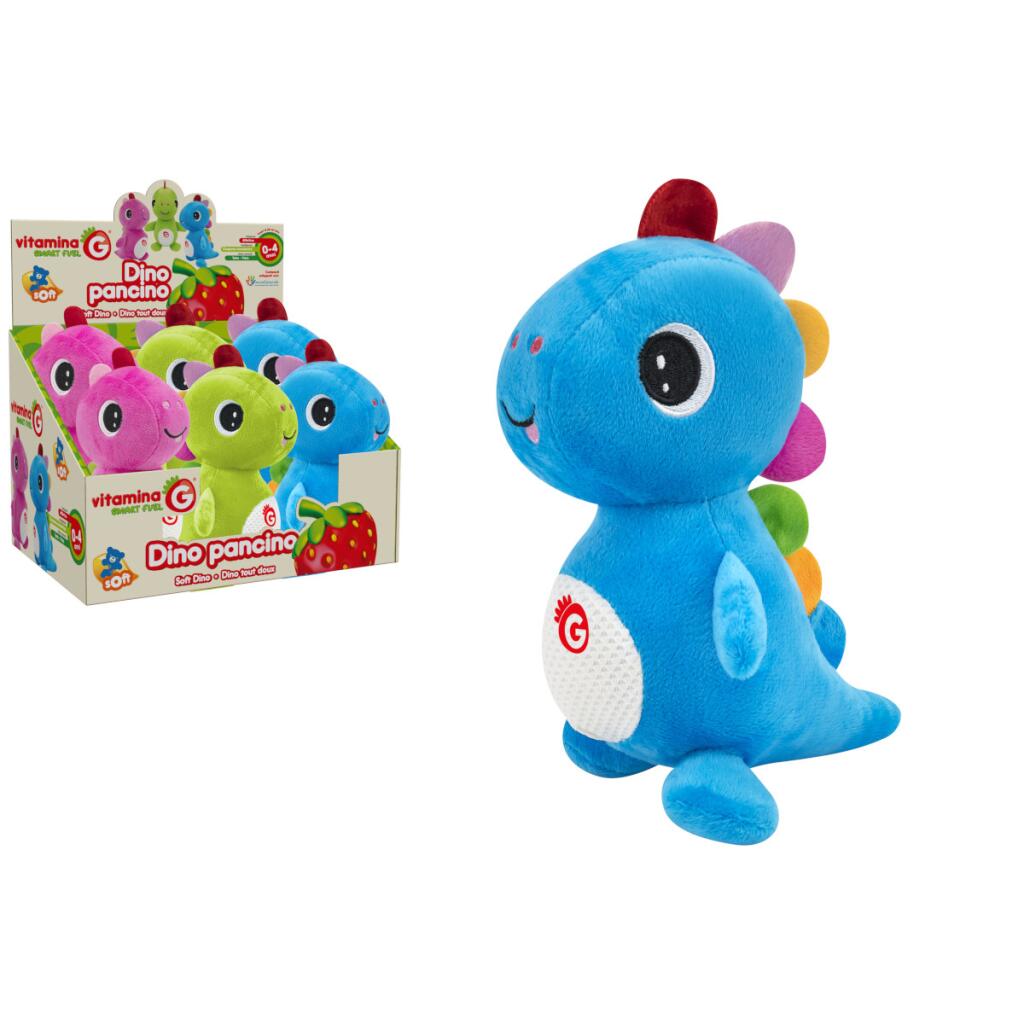 Peluche dinosauro 18cm Globo