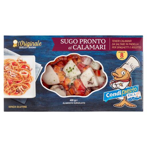 sugo pronto ai calamari 400g esca