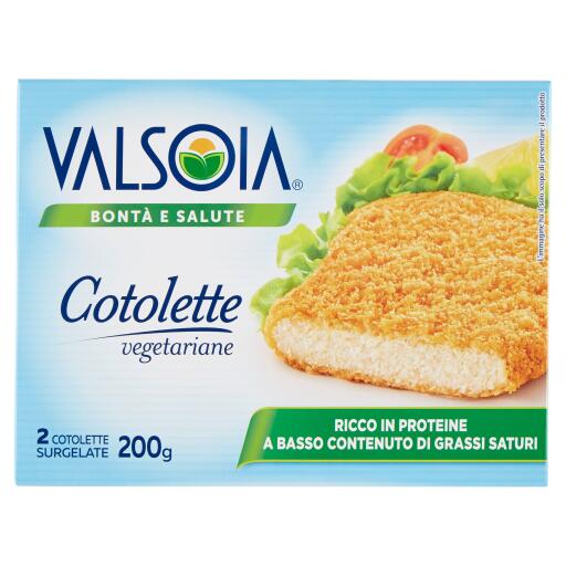 Cotolette vegetale 2 pezzi 200g Valsoia