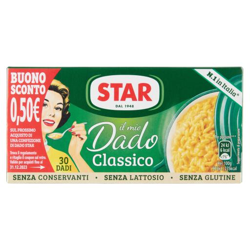 Dado Classico 30 cubi 300g Star