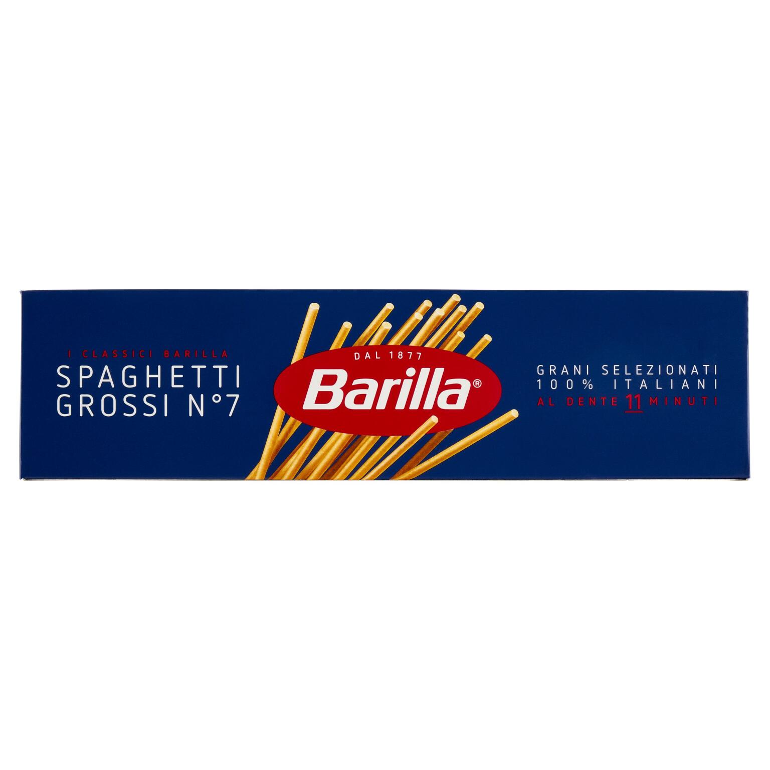 Spaghettoni pasta di semola di grano duro n°8 500 g Barilla