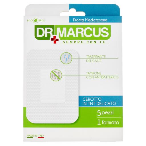 Cerotti antiaderenti 10x8cm 5pz Dr.Marcus