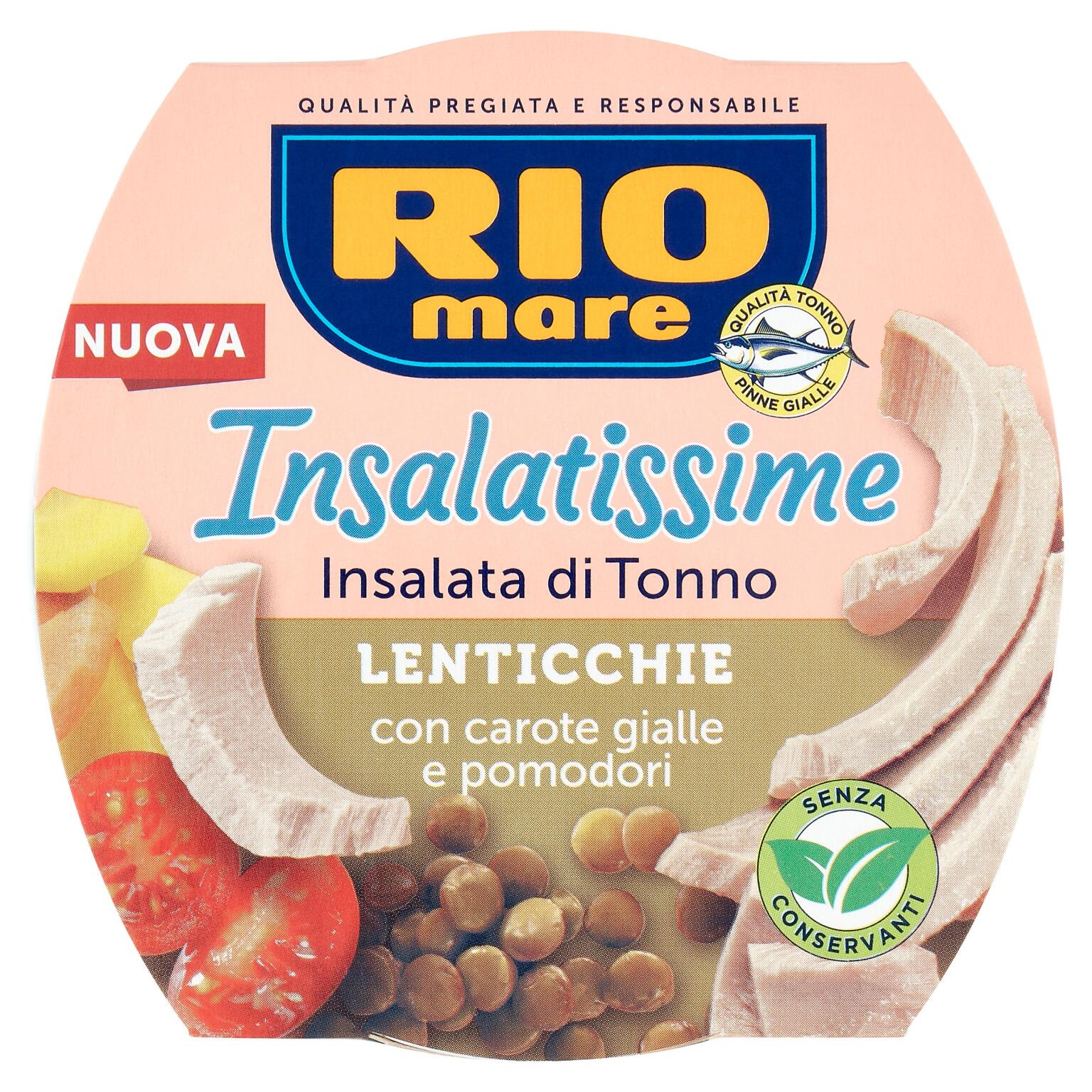 Insalatissime Lenticchie 160G Rio Mare