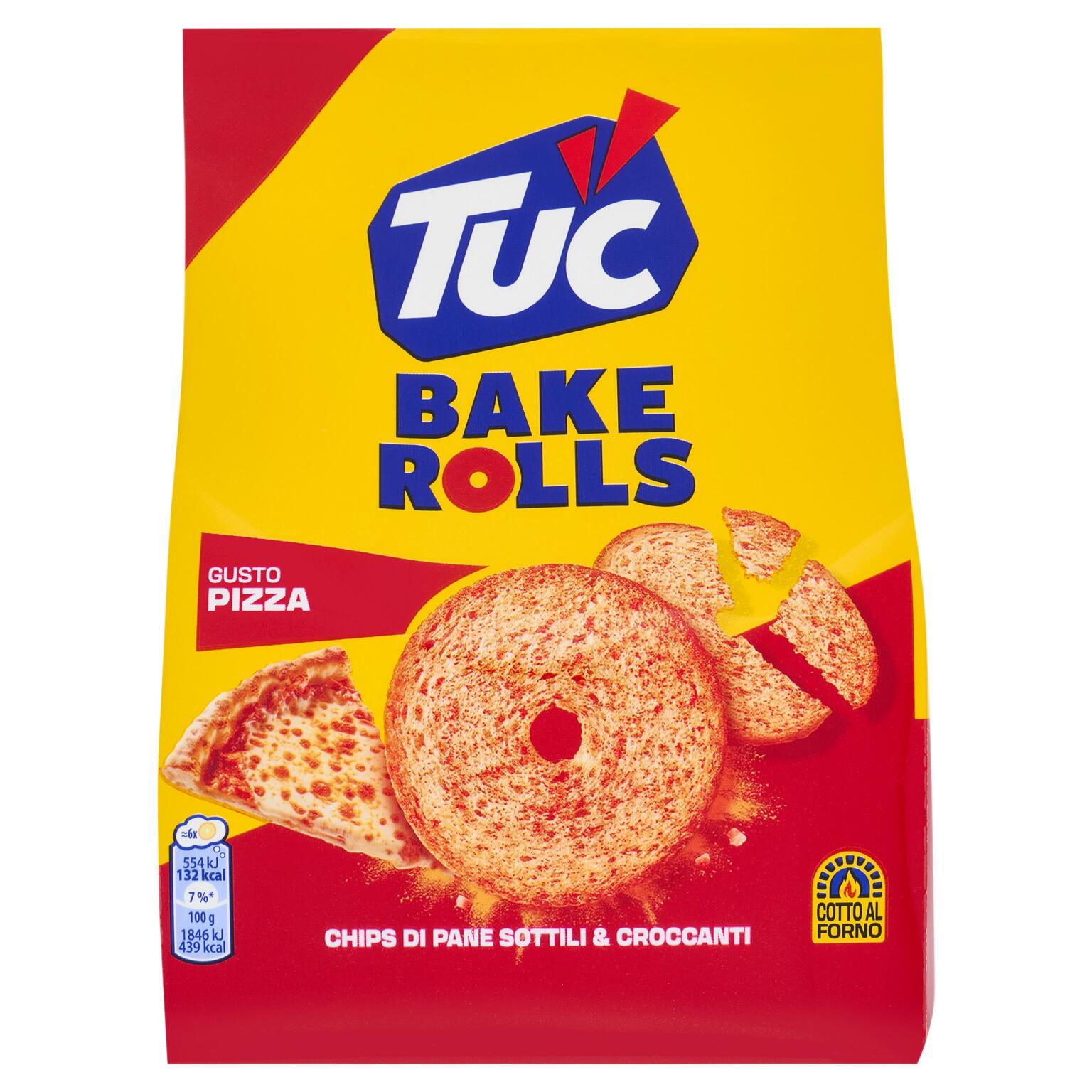Tuc Bake Rolls Pizza 150g