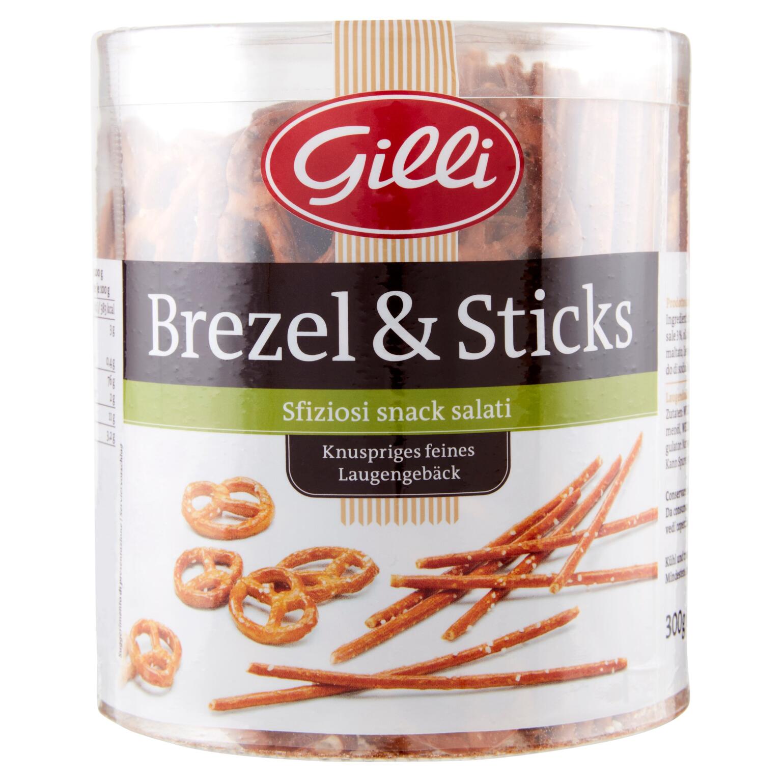 Antipasto Brezel e sticks 300g Gilli