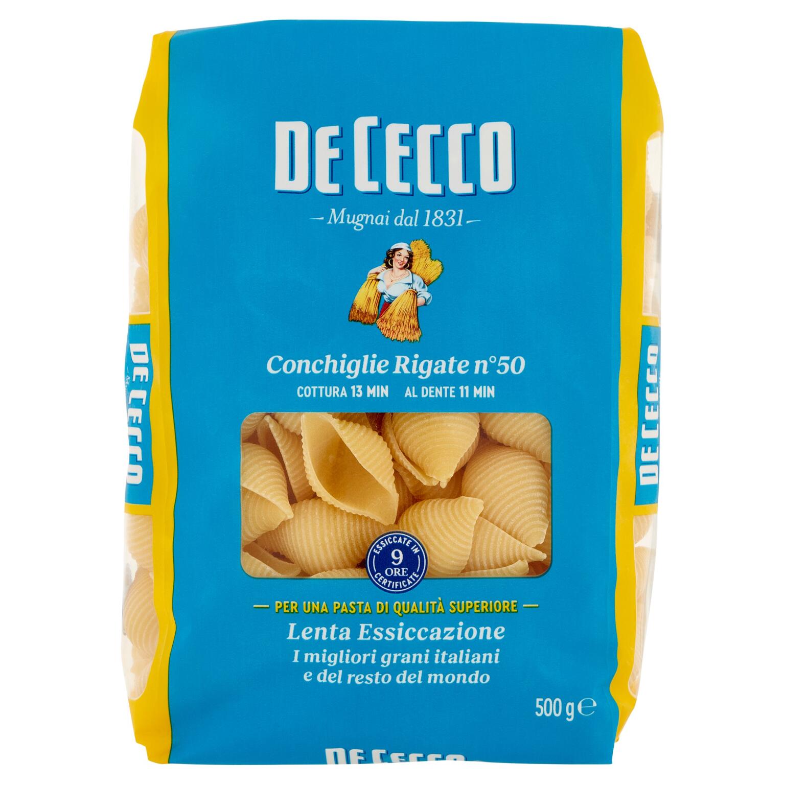 Pasta di semola di grano duro Conchiglie n°50 500g