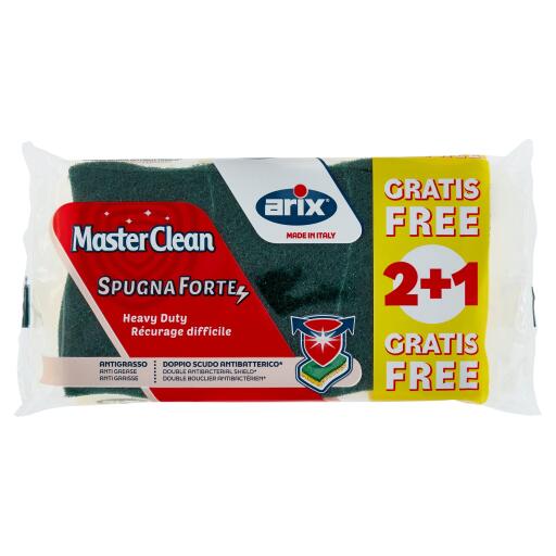 Spugna extraforte confezione risparmio 2+1 Arix