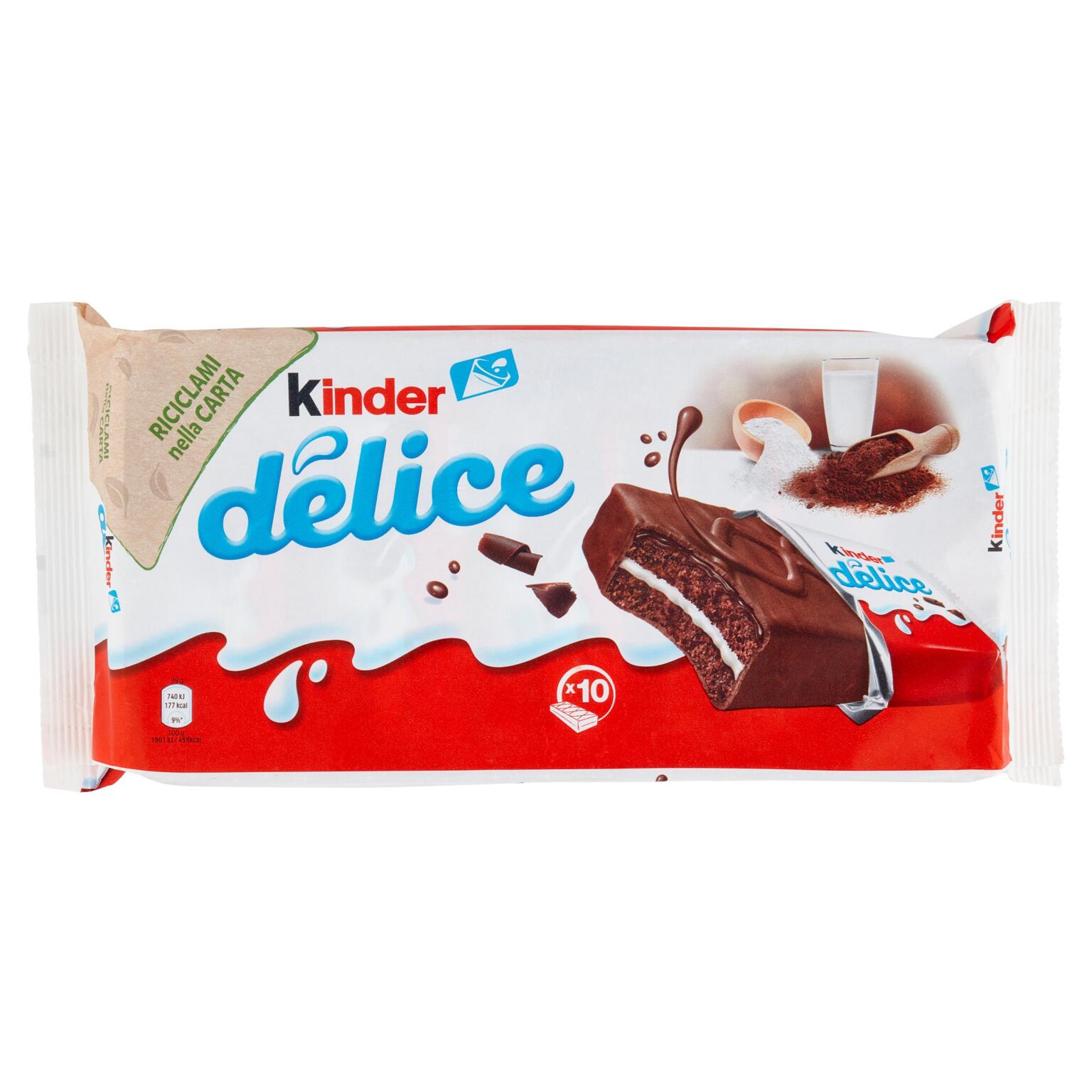 Kinder delice 10 pezzi 420g Ferrero