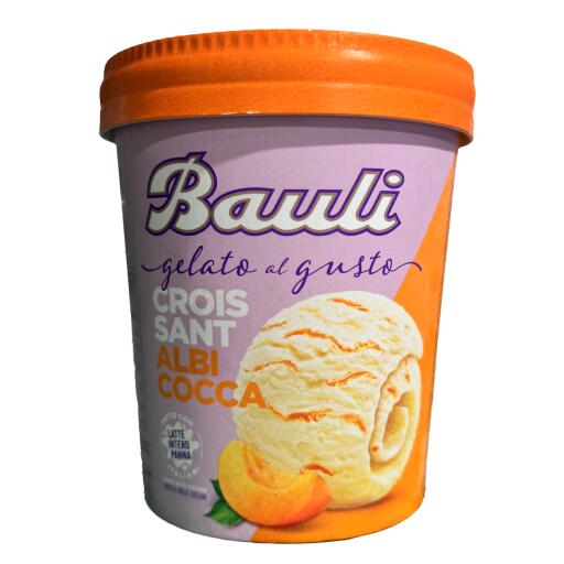 Gelato Croissant variegato all'albicocca 275g Bauli