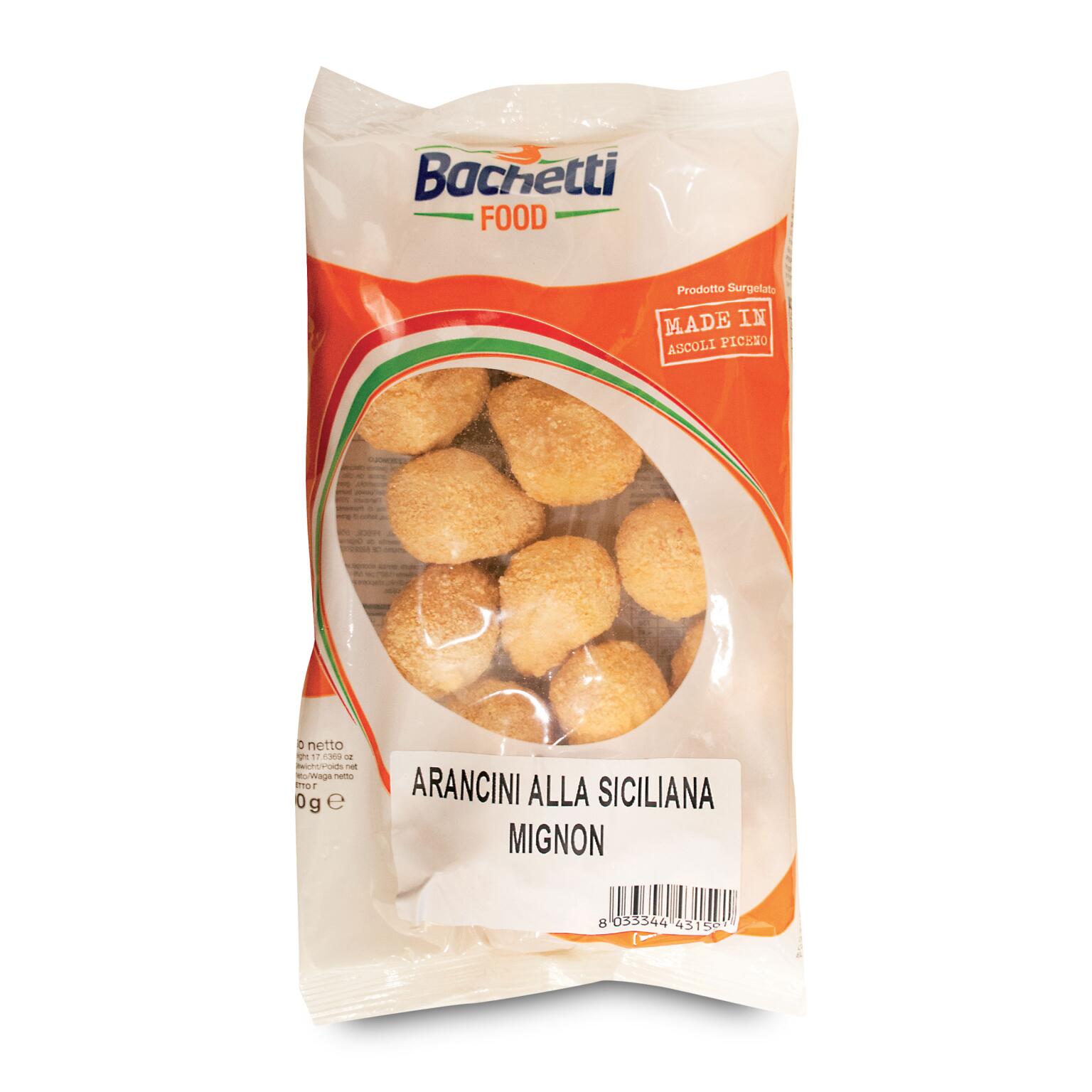 Arancini alla siciliana mignon 500g Bachetti Food