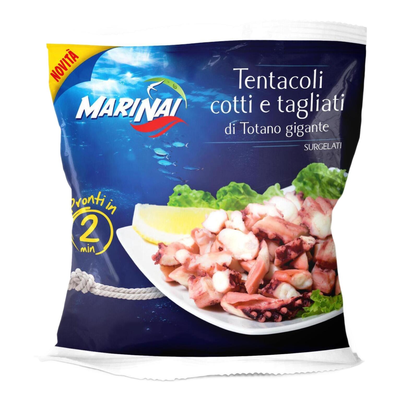 Tentacoli  di Totano Cotti&Tagliati 340g Marinai