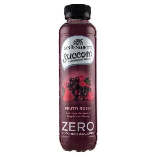 Succoso zero frutti rossi 40cl San Benedetto