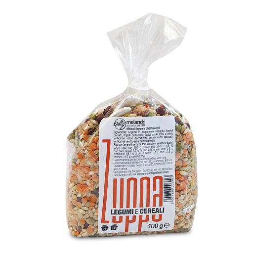 Zuppa di legumi e cereali 400g Melandri