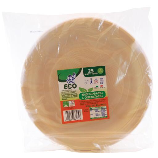 25 piatti piani mater bi avorio Noi&Voi