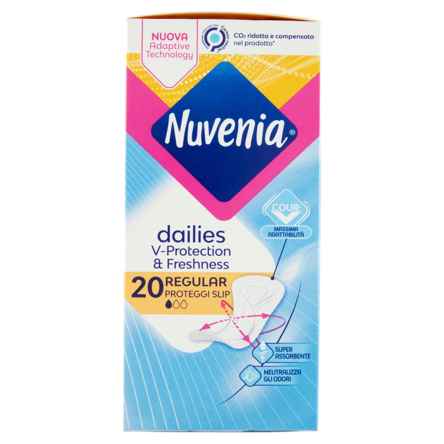 Proteggi slip 20 pezzi Nuvenia