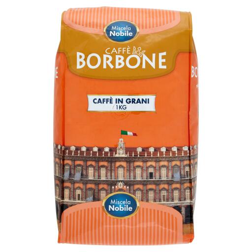 Caffè in grani miscela Nobile intensità 8 kg1 Caffe' Borbone