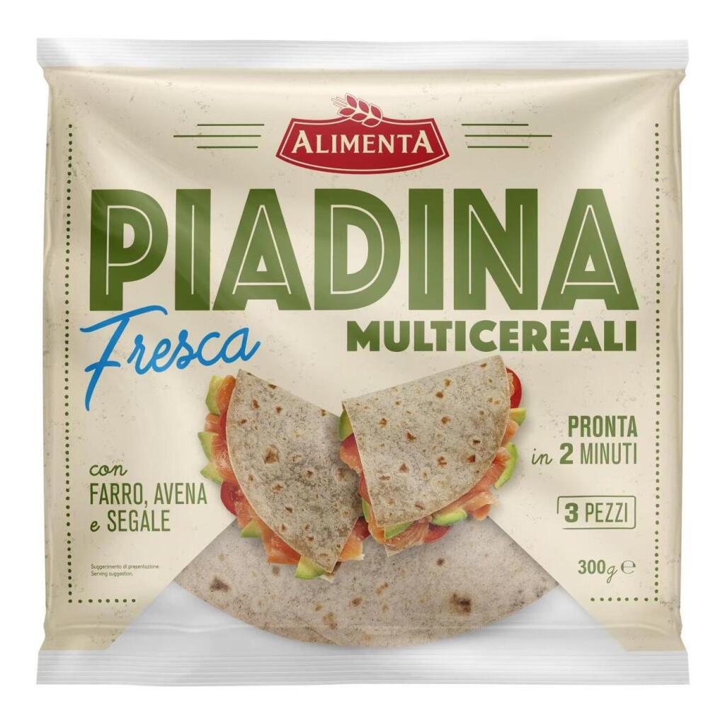 Piadina Fresca Multicereali 300g Alimenta