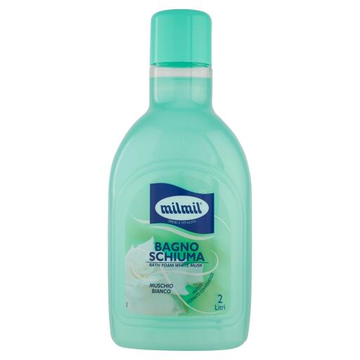 Bagnoschiuma muschio bianco 2l Mil Mil