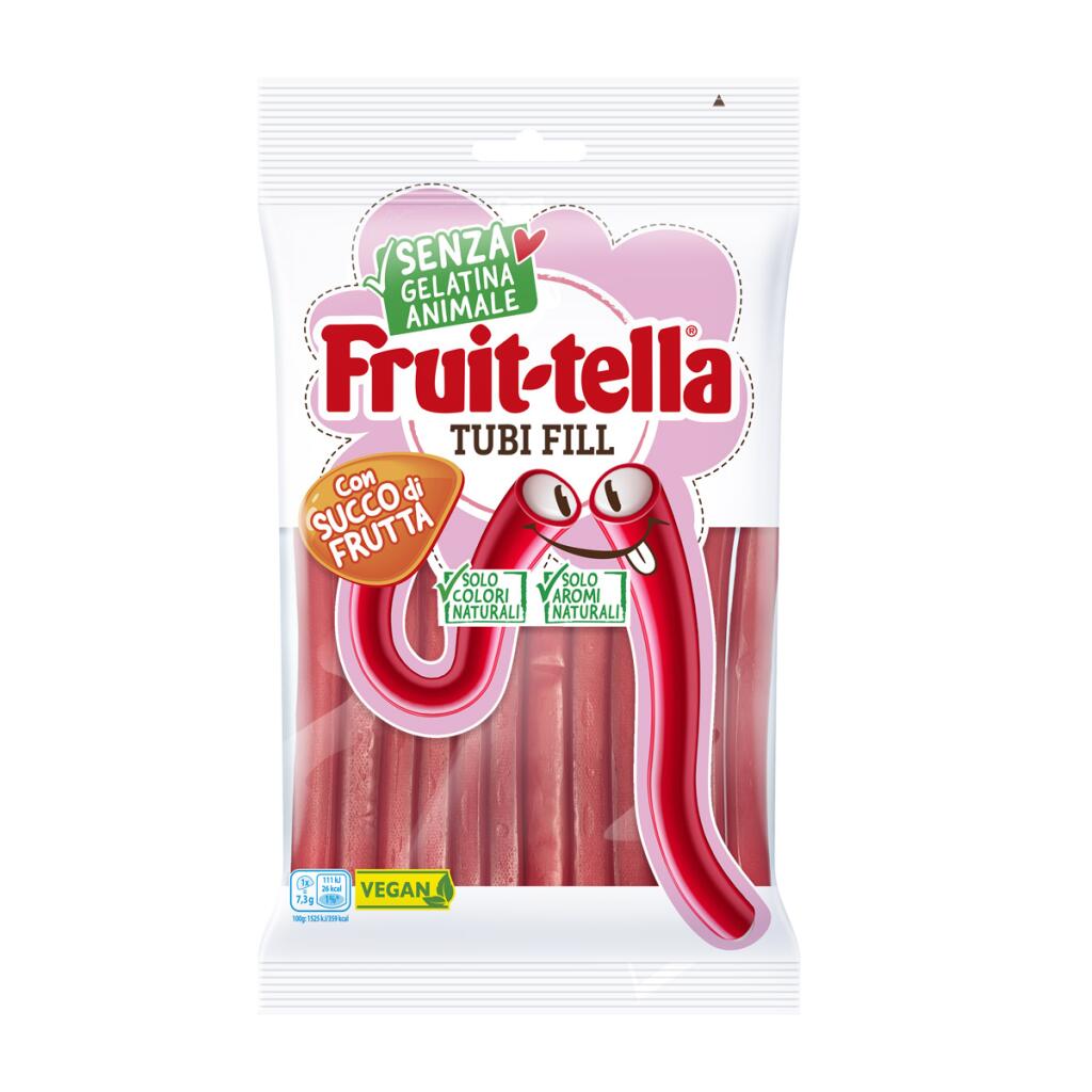 Fruittella tubi fill 125g