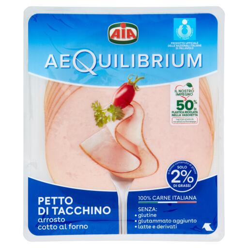 Petto di Tacchino al Forno 120g Aequilibrium Aia