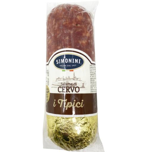 Salame con Cervo 450g Sottovuoto Simonini