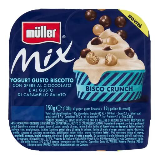 Yogurt Mix 150g Bisco Crunch Muller