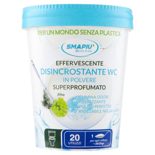 Disincrostante Wc in polvere superprofumato 400ml Smapiu'