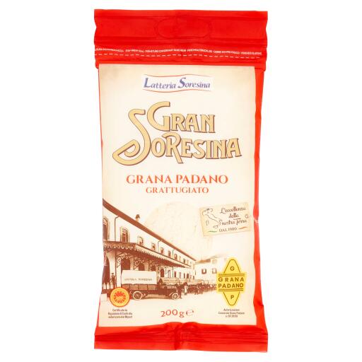 Grana Padano DOP Soresina grattugiato 200g