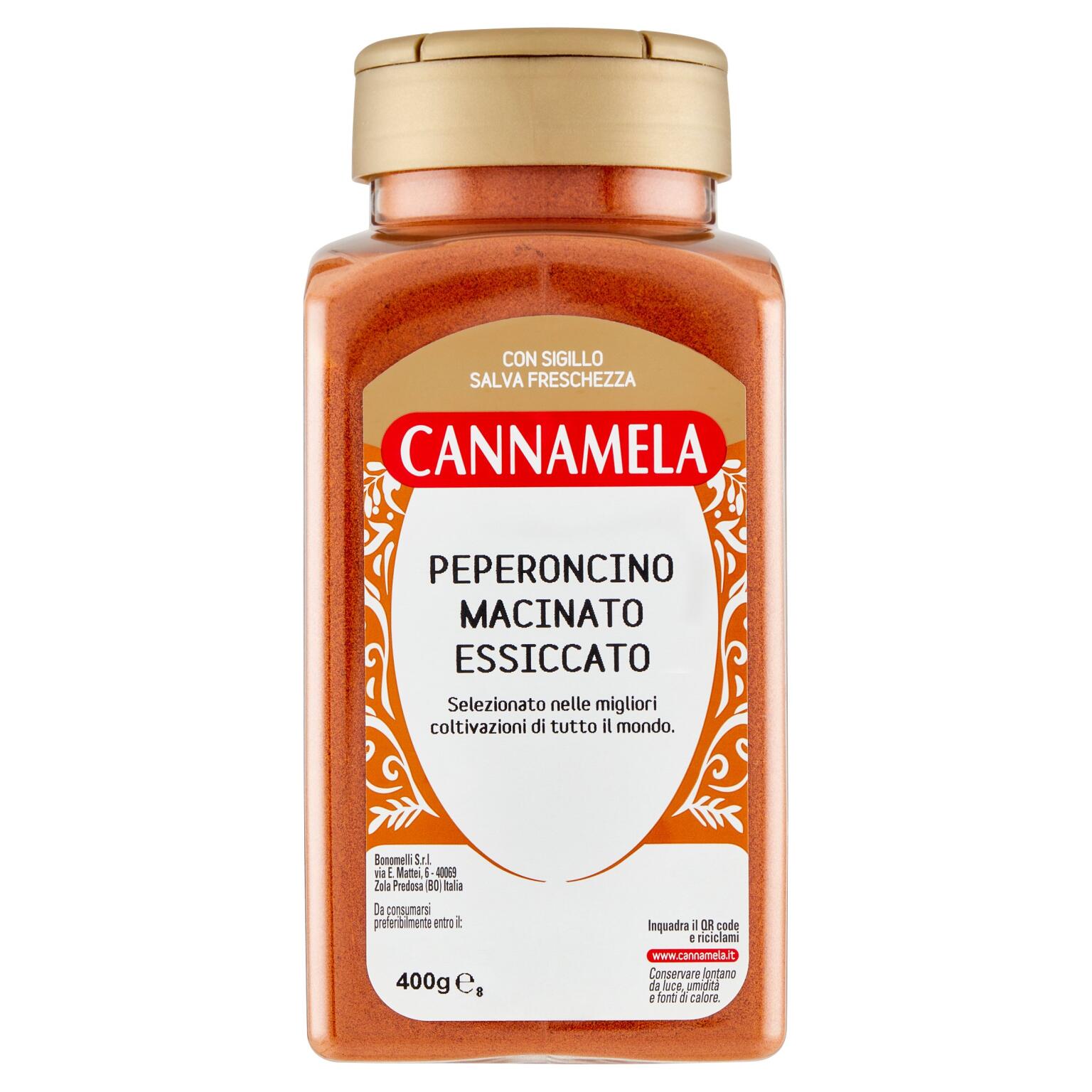 Peperoncino macinato 400g Cannamela
