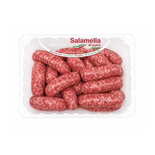 Salamella di suino confezione kg.2,50 Atp